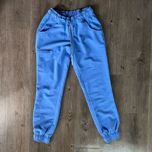 JAANUU XXSP Women's 5-Pocket Skinny Scrub Jogger - Ceil Blue